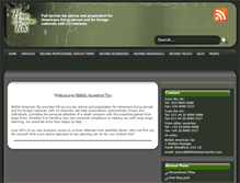 Tablet Screenshot of britishamericantax.com